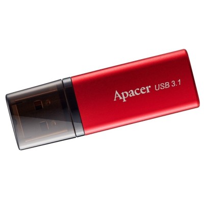 Накопичувач Apacer 32GB USB 3.2 Type-A AH25B Червоний (AP32GAH25BR-1) Накопичувач Apacer 32GB USB 3.2 Type-A AH25B Червоний (AP32GAH25BR-1)