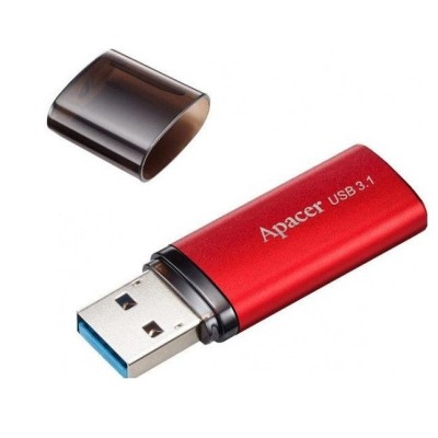 Накопичувач Apacer 32GB USB 3.2 Type-A AH25B Червоний (AP32GAH25BR-1) Накопичувач Apacer 32GB USB 3.2 Type-A AH25B Червоний (AP32GAH25BR-1)