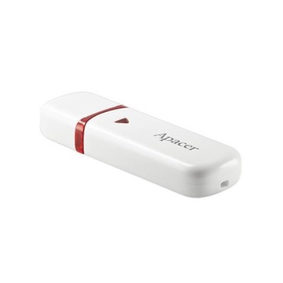 Накопичувач Apacer 64GB USB 2.0 Type-A AH333 Білий (AP64GAH333W-1) Накопичувач Apacer 64GB USB 2.0 Type-A AH333 Білий (AP64GAH333W-1)