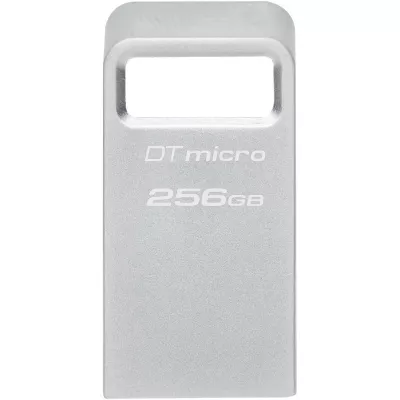 Накопичувач Kingston 256GB USB 3.2 Type-A Gen1 DT Micro R200MB/s Metal (DTMC3G2/256GB)