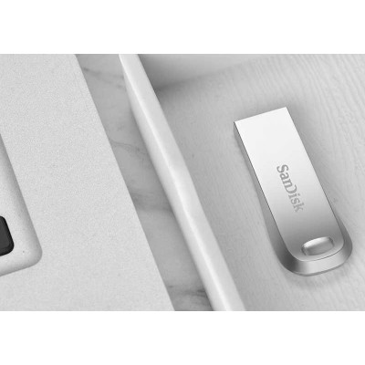 Накопичувач SanDisk 256GB USB 3.1 Type-A Ultra Luxe Срібний (SDCZ74-256G-G46)