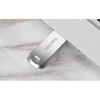 Накопичувач SanDisk 256GB USB 3.1 Type-A Ultra Luxe Срібний (SDCZ74-256G-G46)