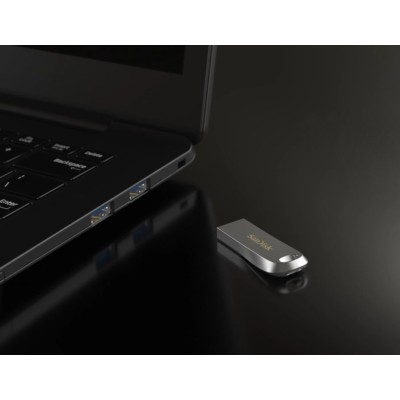 Накопичувач SanDisk 256GB USB 3.1 Type-A Ultra Luxe Срібний (SDCZ74-256G-G46)