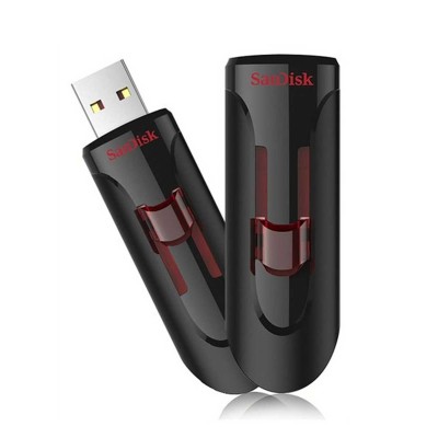 Накопичувач SanDisk 32GB USB 3.0 Type-A Cruzer Glide Чорний (SDCZ600-032G-G35)