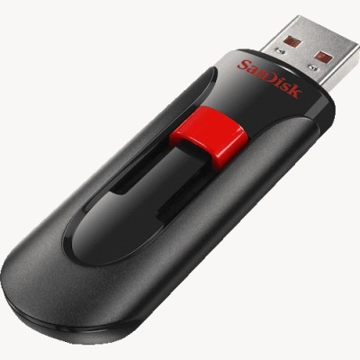 Накопичувач SanDisk 32GB USB 3.0 Type-A Cruzer Glide Чорний (SDCZ600-032G-G35)
