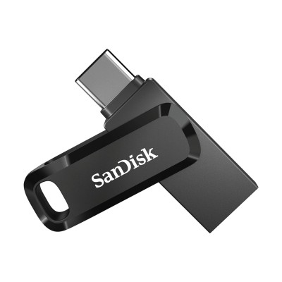 Накопичувач SanDisk 32GB USB 3.1 Type-A + Type-C Ultra Dual Drive Go Чорний (SDDDC3-032G-G46)