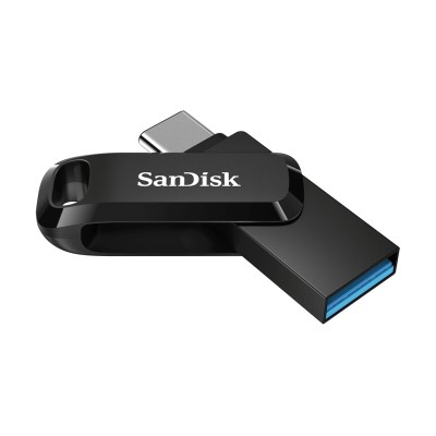 Накопичувач SanDisk 32GB USB 3.1 Type-A + Type-C Ultra Dual Drive Go Чорний (SDDDC3-032G-G46)