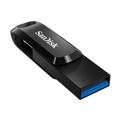 Накопичувач SanDisk 32GB USB 3.1 Type-A + Type-C Ultra Dual Drive Go Чорний (SDDDC3-032G-G46)