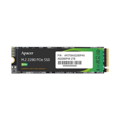 Накопичувач SSD Apacer M.2 1TB PCIe 3.0 P4X (AP1TBAS2280P4X-1)