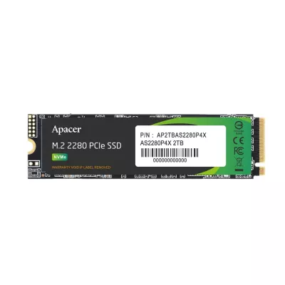 Накопичувач SSD Apacer M.2 1TB PCIe 3.0 P4X (AP1TBAS2280P4X-1)