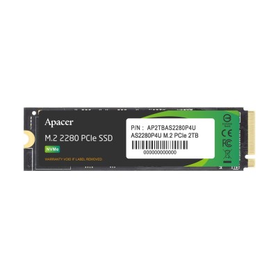 Накопичувач SSD Apacer M.2 2TB PCIe 3.0 P4U (AP2TBAS2280P4U-1)