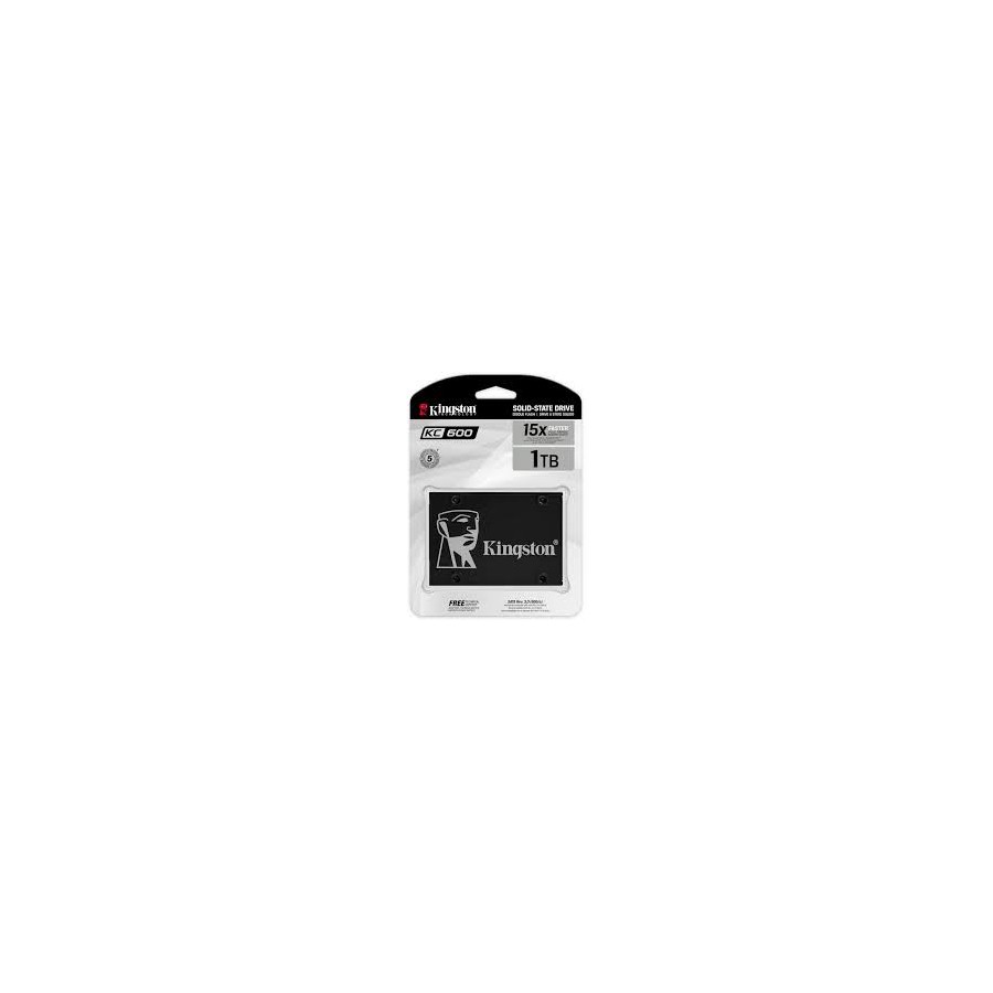 Накопичувач SSD Kingston 2.5" 1TB KC600 SATA KC600 (SKC600/1024G) Накопичувач SSD Kingston 2.5" 1TB KC600 SATA KC600 (SKC600/1024G)