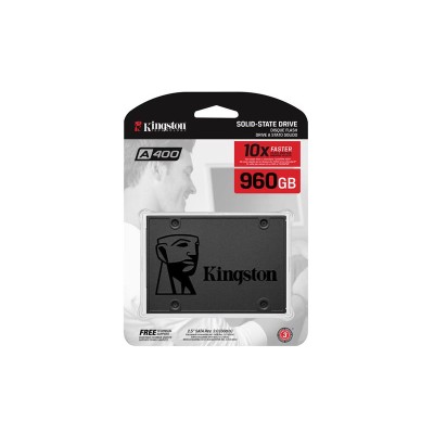 Накопичувач SSD Kingston 2.5" 960GB SATA A400 (SA400S37/960G)