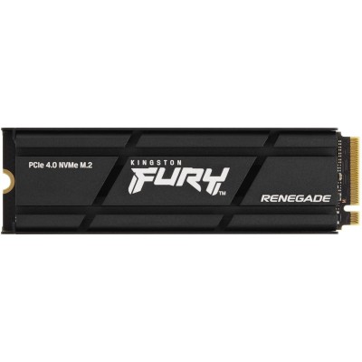 Накопичувач SSD Kingston M.2 2TB PCIe 4.0 Fury Renegade + радіатор (SFYRDK/2000G)