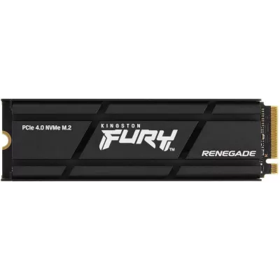 Накопичувач SSD Kingston M.2 2TB PCIe 4.0 Fury Renegade + радіатор (SFYRDK/2000G)
