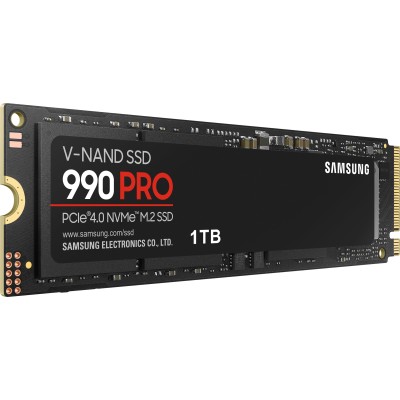 Накопичувач SSD Samsung M.2 1TB PCIe 4.0 990PRO (MZ-V9P1T0BW)