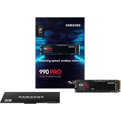 Накопичувач SSD Samsung M.2 1TB PCIe 4.0 990PRO (MZ-V9P1T0BW)