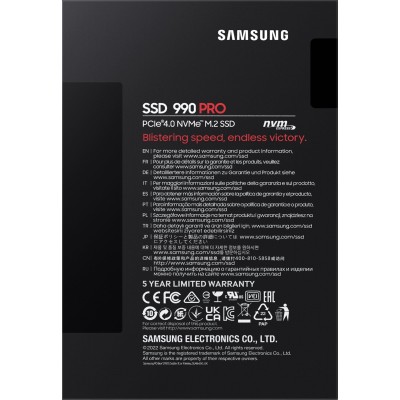 Накопичувач SSD Samsung M.2 1TB PCIe 4.0 990PRO (MZ-V9P1T0BW)