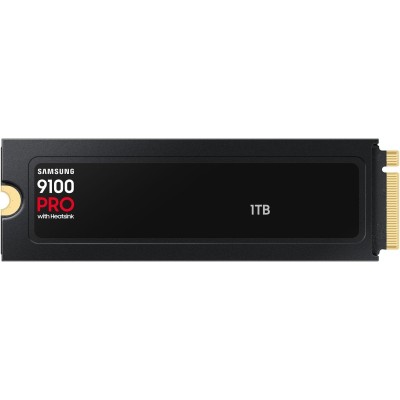 Накопичувач SSD Samsung M.2 1TB PCIe 5.0 9100PRO+ радіатор (MZ-VAP1T0CW)
