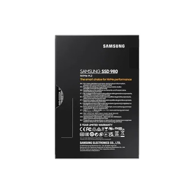 Накопичувач SSD Samsung M.2 250GB PCIe 3.0 980 (MZ-V8V250BW)
