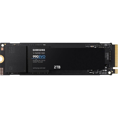 Накопичувач SSD Samsung M.2 2TB PCIe 4.0 990EVO (MZ-V9E2T0BW)