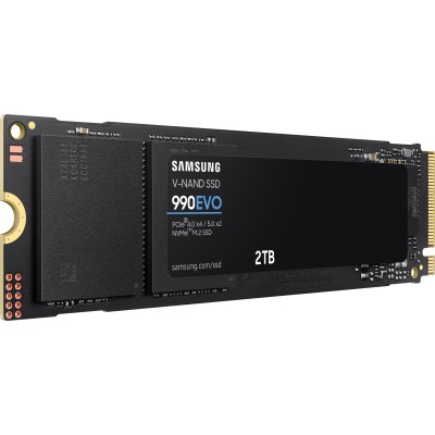 Накопичувач SSD Samsung M.2 2TB PCIe 4.0 990EVO (MZ-V9E2T0BW)