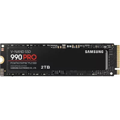 Накопичувач SSD Samsung M.2 2TB PCIe 4.0 990PRO (MZ-V9P2T0BW)
