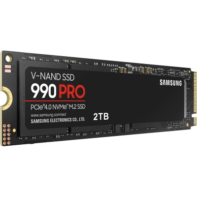 Накопичувач SSD Samsung M.2 2TB PCIe 4.0 990PRO (MZ-V9P2T0BW)