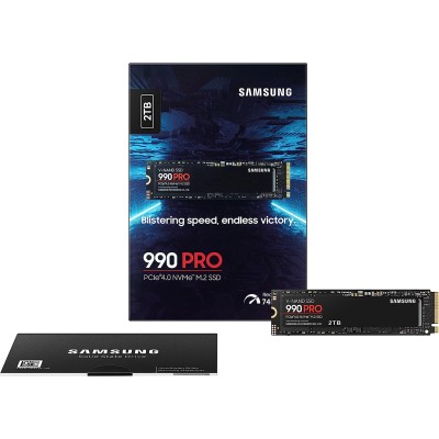 Накопичувач SSD Samsung M.2 2TB PCIe 4.0 990PRO (MZ-V9P2T0BW)