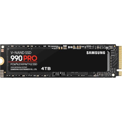 Накопичувач SSD Samsung M.2 4TB PCIe 4.0 990PRO (MZ-V9P4T0BW)