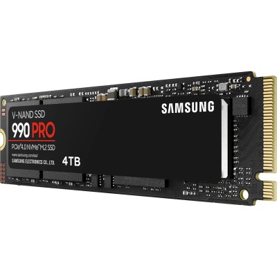 Накопичувач SSD Samsung M.2 4TB PCIe 4.0 990PRO (MZ-V9P4T0BW)