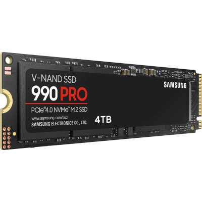 Накопичувач SSD Samsung M.2 4TB PCIe 4.0 990PRO (MZ-V9P4T0BW)