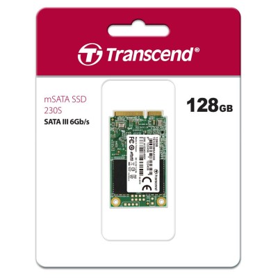 Накопичувач SSD Transcend mSATA 128GB SATA 230S (TS128GMSA230S)