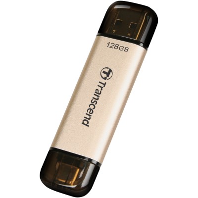 Накопичувач Transcend 128GB USB 3.2 Type-A + Type-C JetFlash 930 R420/W400MB/s Чорний (TS128GJF930C)