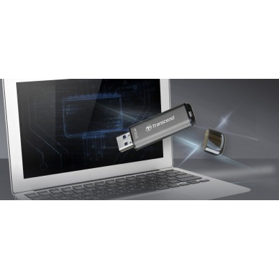Накопичувач Transcend 128GB USB 3.2 Type-A JetFlash 920 Black R420/W400MB/s Чорний (TS128GJF920)
