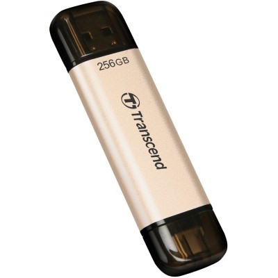 Накопичувач Transcend 256GB USB 3.2 Type-A + Type-C JetFlash 930 R420/W400MB/s Чорний (TS256GJF930C)