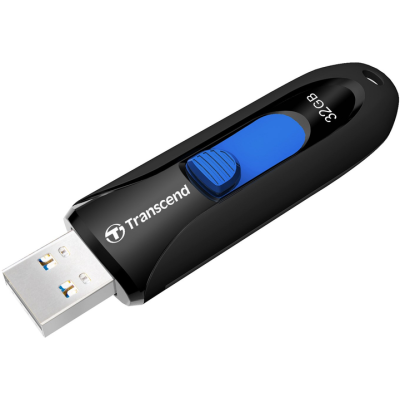 Накопичувач Transcend 32GB USB 3.1 Type-A JetFlash 790 Чорний (TS32GJF790K)