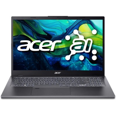 Ноутбук ACER Aspire 15 A15-61M 15.6" FHD IPS, AMD R5-8640HS, 16GB, F512GB, UMA, Lin, сірий (NX.JDHEU.003)