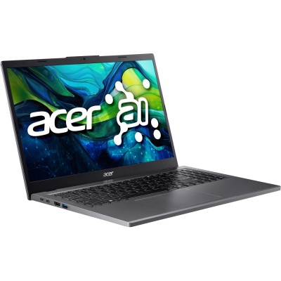Ноутбук ACER Aspire 15 A15-61M 15.6" FHD IPS, AMD R5-8640HS, 16GB, F512GB, UMA, Lin, сірий (NX.JDHEU.003)
