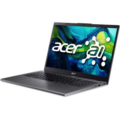 Ноутбук ACER Aspire 15 A15-61M 15.6" FHD IPS, AMD R5-8640HS, 16GB, F512GB, UMA, Lin, сірий (NX.JDHEU.003)