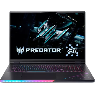 Ноутбук ACER Predator Helios 18 PH18-73 18" WQXGA IPS, Intel U9-275HX, 64GB, F2TB, NVD5080-16, Lin, чорний (NH.QVZEU.003)