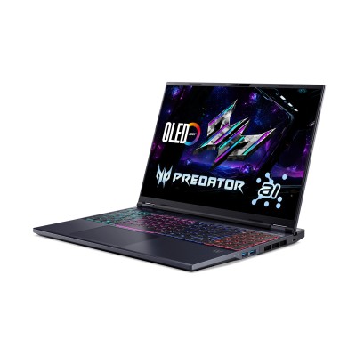 Ноутбук ACER Predator Helios Neo 16 PHN16-73 16" WQXGA, Intel U9-275HX, 64GB, F1TB+1TB, NVD5070Ti-12, Lin (NH.QX4EU.001)