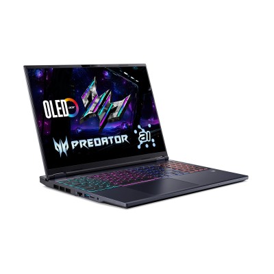 Ноутбук ACER Predator Helios Neo 16 PHN16-73 16" WQXGA, Intel U9-275HX, 64GB, F1TB+1TB, NVD5070Ti-12, Lin (NH.QX4EU.001)