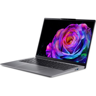 Ноутбук ACER Swift Go 14 SFG14-64 14" WUXGA OLED, AMD R5-340, 16GB, F512GB, UMA, Win11, сріблястий (NX.JDAEU.003)