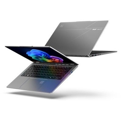Ноутбук ACER Swift Go 14 SFG14-64 14" WUXGA OLED, AMD R5-340, 16GB, F512GB, UMA, Win11, сріблястий (NX.JDAEU.003)