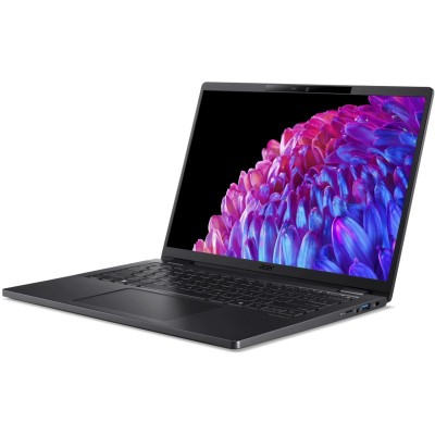 Ноутбук ACER TravelMate TMP614-73 14" 2.8K OLED, Intel U7-155H, 32GB, F1TB, UMA, Win11P, чорний (NX.B5WEU.005)
