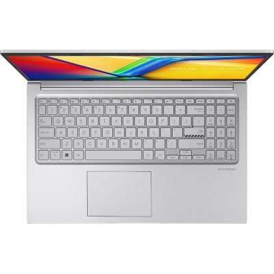 Ноутбук ASUS Vivobook 15 X1504VA-BQ500 15.6" FHD IPS, Intel i3-1315U, 16GB, F512GB, UMA, noOS, Сріблястий (90NB10J2-M00PJ0)