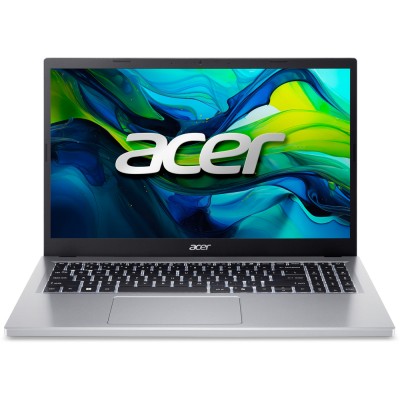 Ноутбук Acer Aspire Go AG15-32P 15.6" FHD IPS, Intel 3-N355, 16GB, F512GB, UMA, Lin, сріблястий (NX.J8XEU.001)