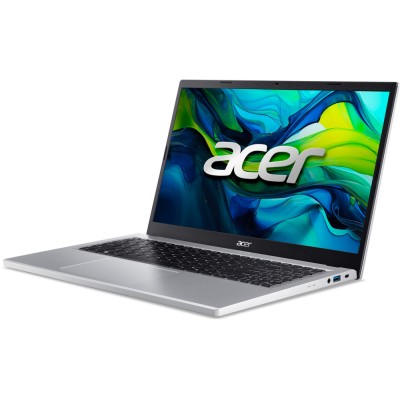 Ноутбук Acer Aspire Go AG15-32P 15.6" FHD IPS, Intel 3-N355, 16GB, F512GB, UMA, Lin, сріблястий (NX.J8XEU.001)
