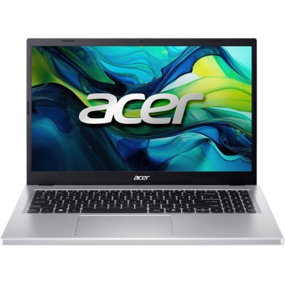 Ноутбук Acer Aspire Go AG15-71P 15.6" FHD IPS, Intel i7-13620H, 16GB, F512GB, UMA, Lin, сріблястий (NX.J6SEU.008)